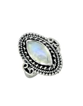 Moonstone Solid 925 Sterling Silver Gemstone Ring